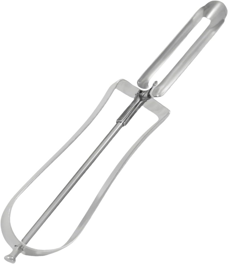 RyanDesign Professional Stainless Steel Peeler - Swivel Blade, Ergonomic Handle, Potato Eye Remover - Commercial Grade Vegetable Peeler for Potatoes, Carrots, Apples - Dishwasher Safe - Image 1